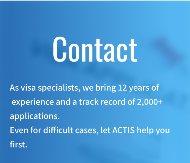 As visa specialists, we bring 12 years of experience and a track record of 2,000+ applications